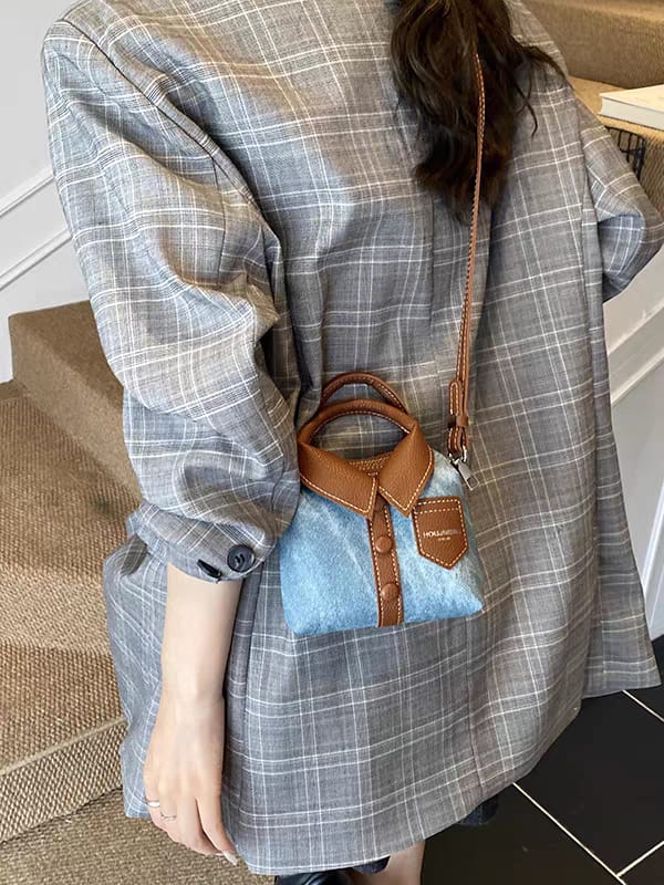 Shirt Style Mini Bag