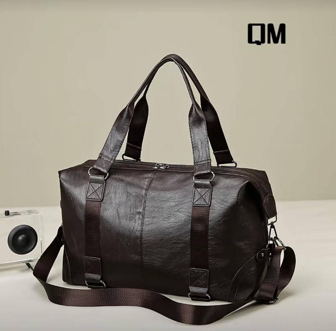 Leather Travel Luggage bag
