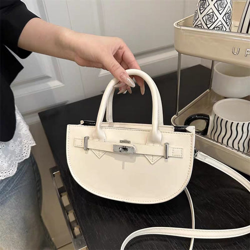 Beige Style Small Hand Bag