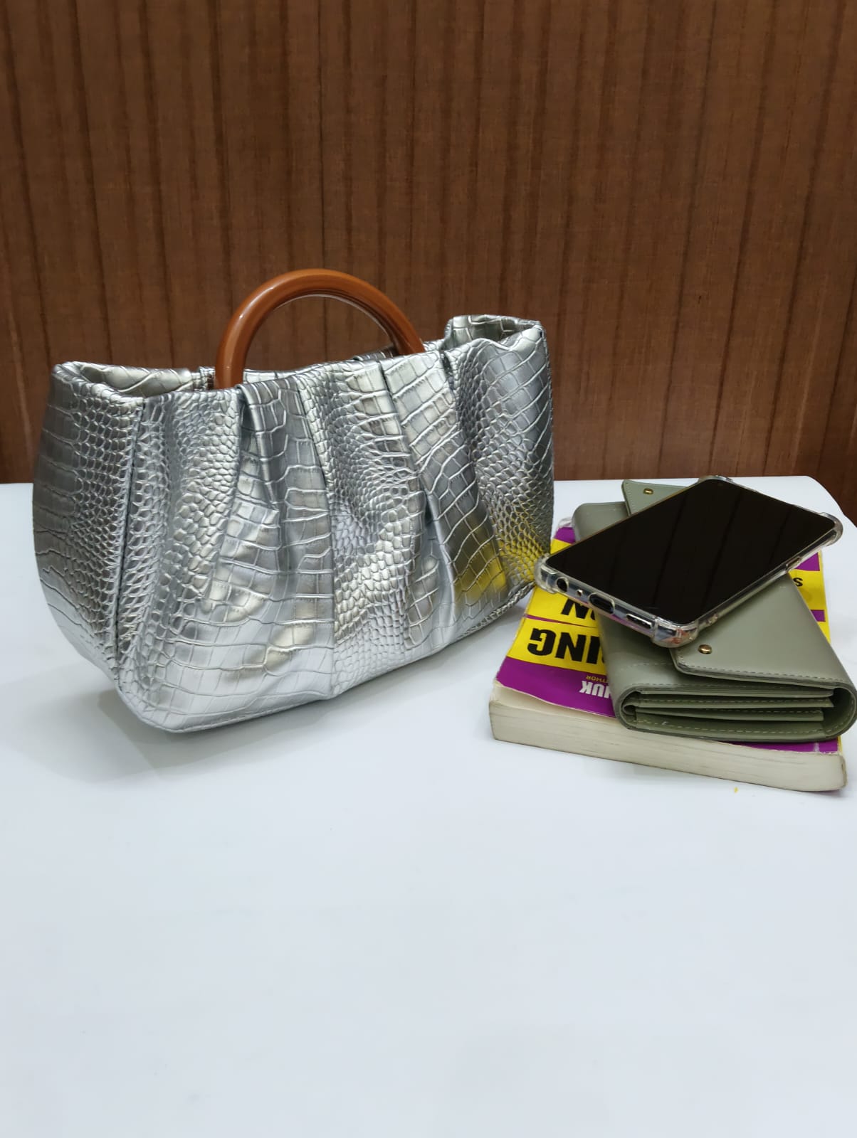 Croc Style Bag