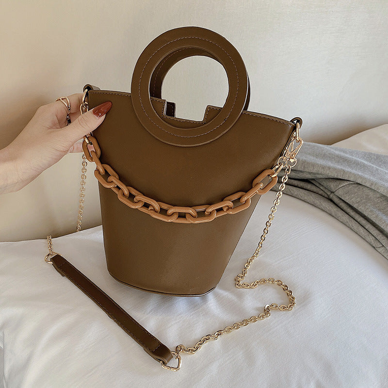 Oval Shape Hand Bag