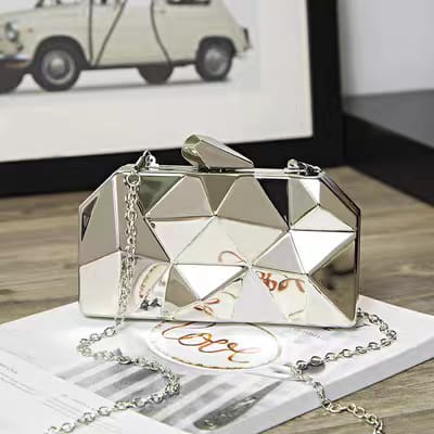 Geometric Metal Clutch