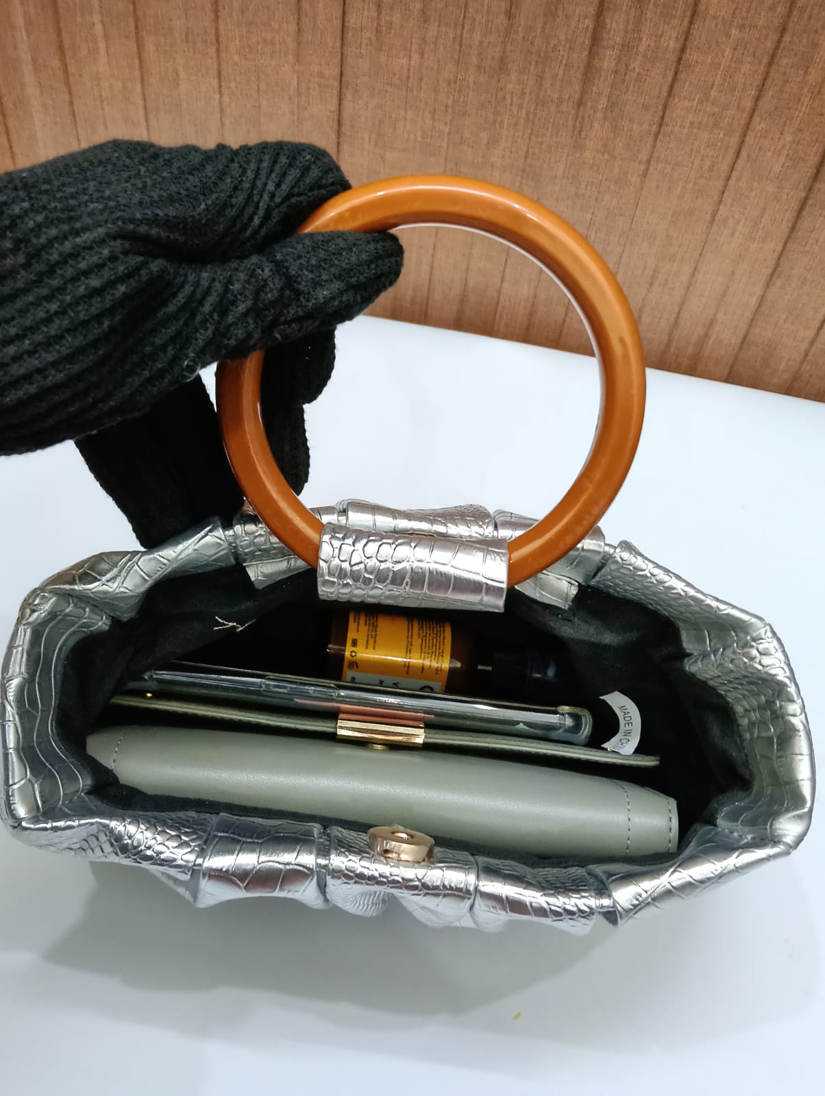 Croc Style Bag
