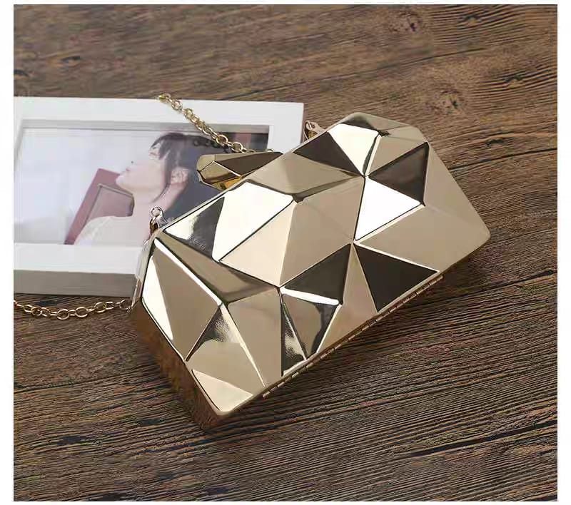 Geometric Metal Clutch
