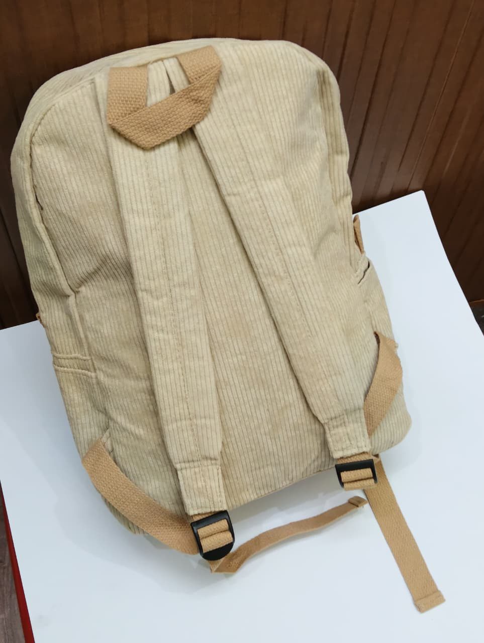 Personalised Canvas Backpack